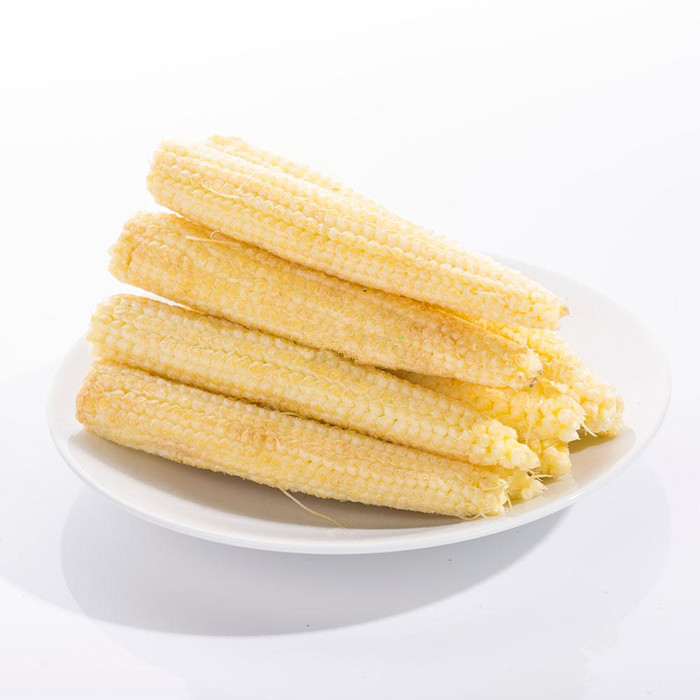 canned baby corn cut
